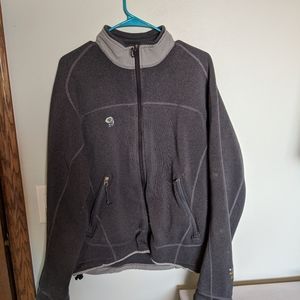 Zip up mountain hardware sweater